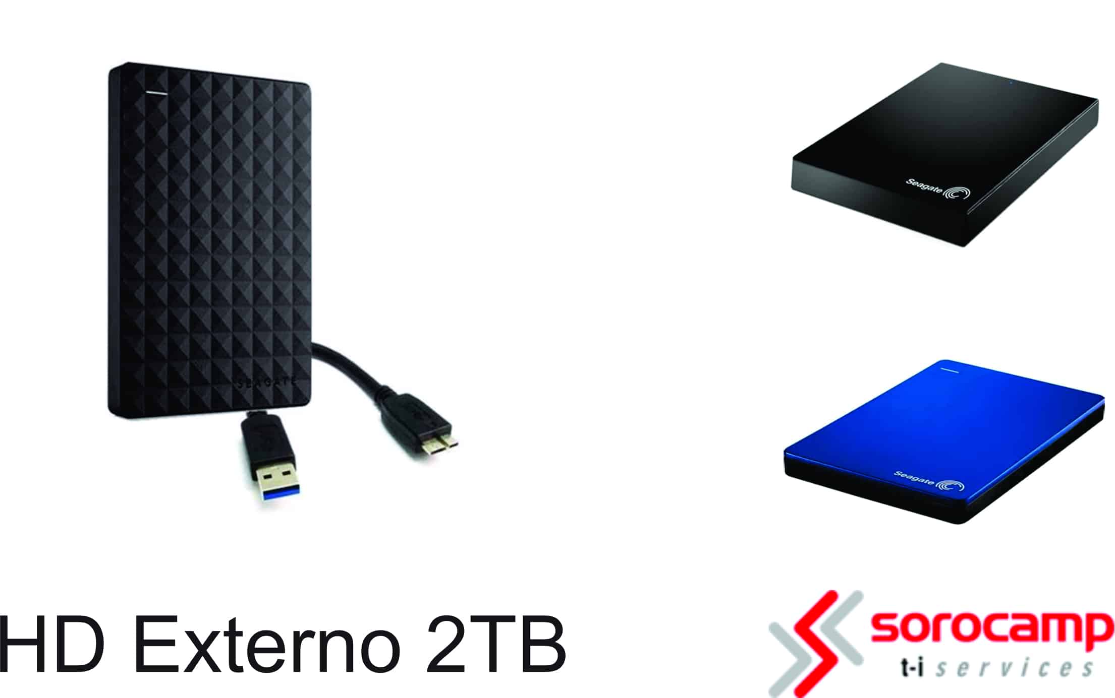 Informática - HD externo 2TB